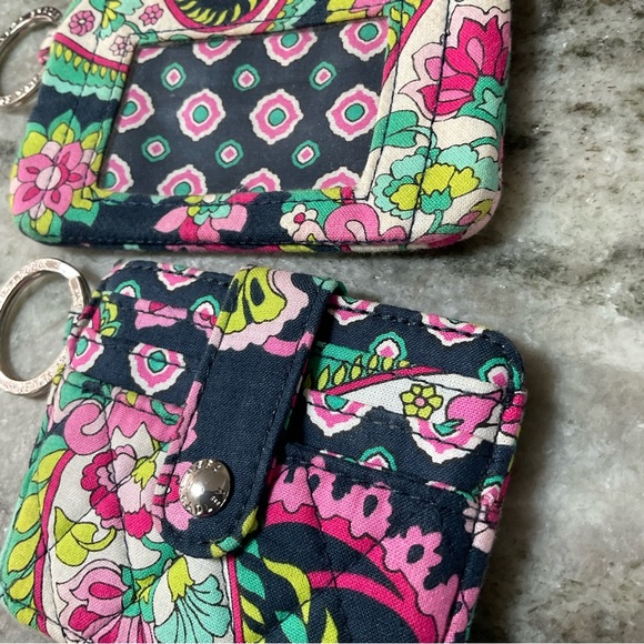 Vera Bradley Little Hipster Crossbody Petal Paisley Retired  ID pouch and wallet - Picture 9 of 13